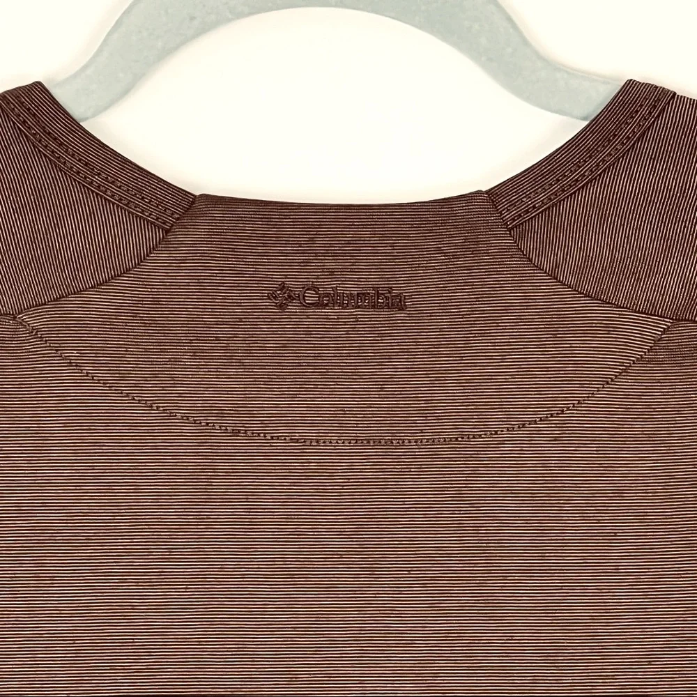 COLUMBIA Titanium Omni-Dry long sleeve base layer brown top Women’s XL - Picture 4 of 6